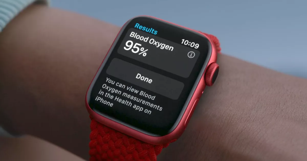 Apple Watch Blood Oxygen Level