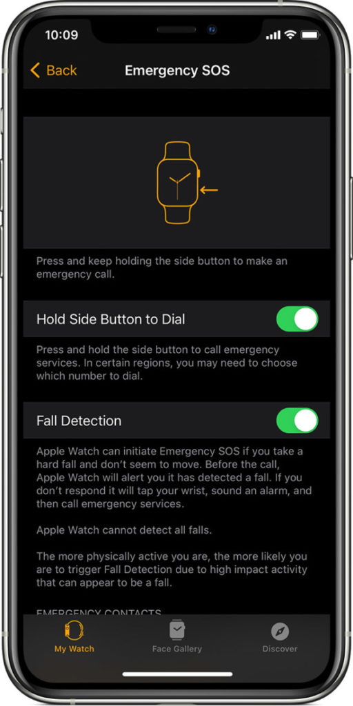 fall detection apple watch 1