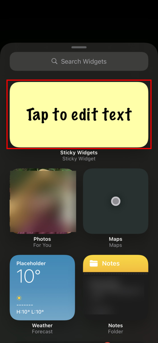 iphone sticky notes 1