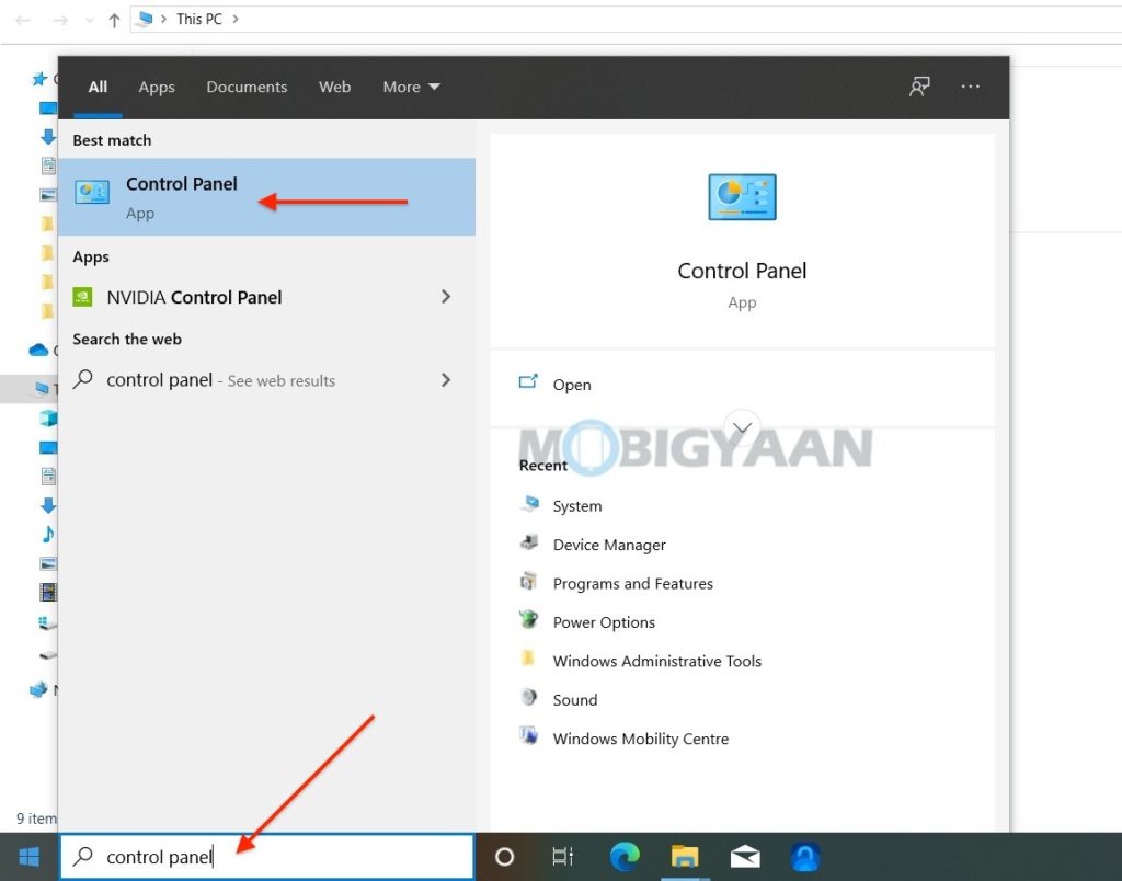 5 ways to open Control Panel on Windows 10 2