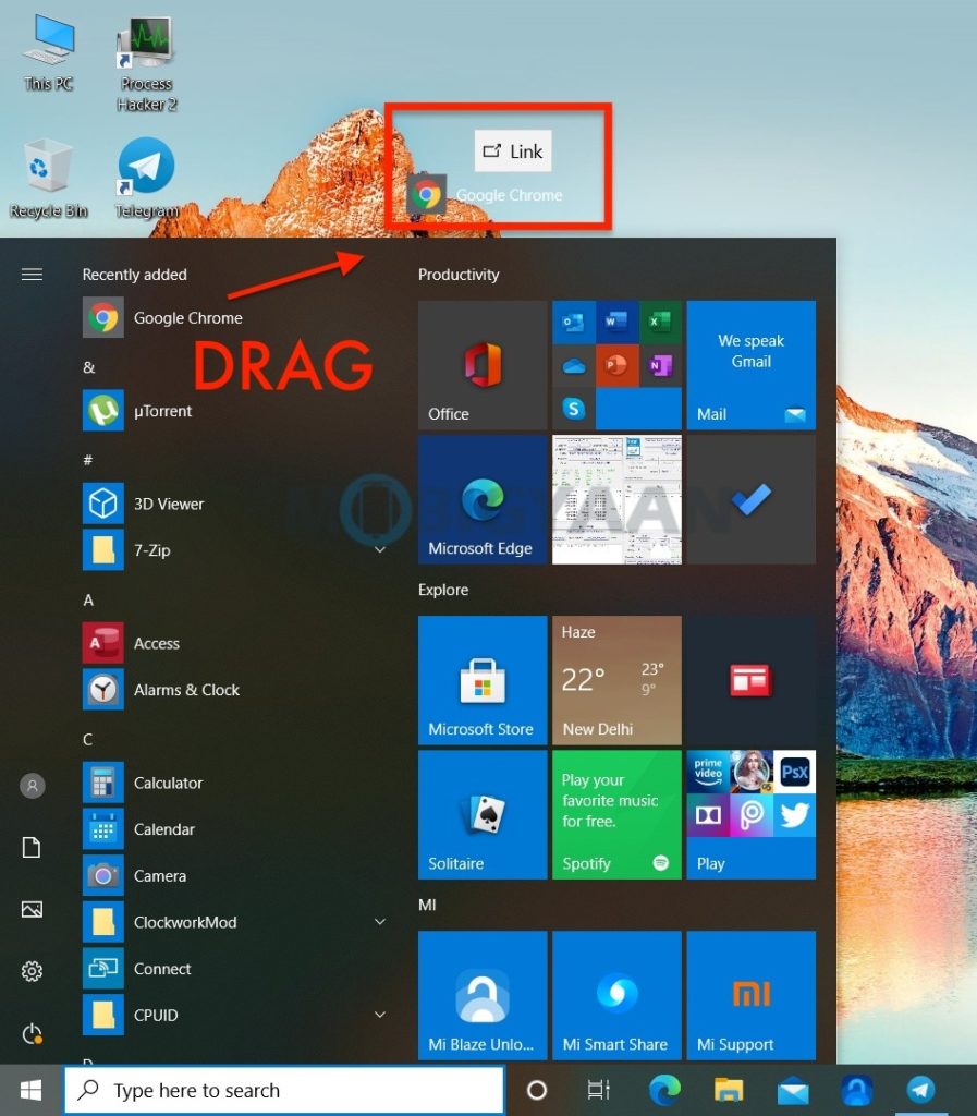 How to launch Google Chrome with a keyboard shortcut [Windows 10]