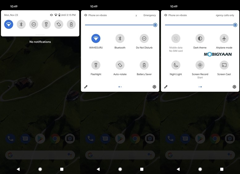 Google Pixel 4a Review 15 Notification Panel