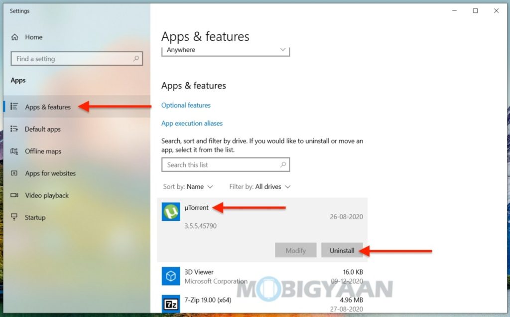 5 ways to remove or uninstall programs and apps on Windows 10 2