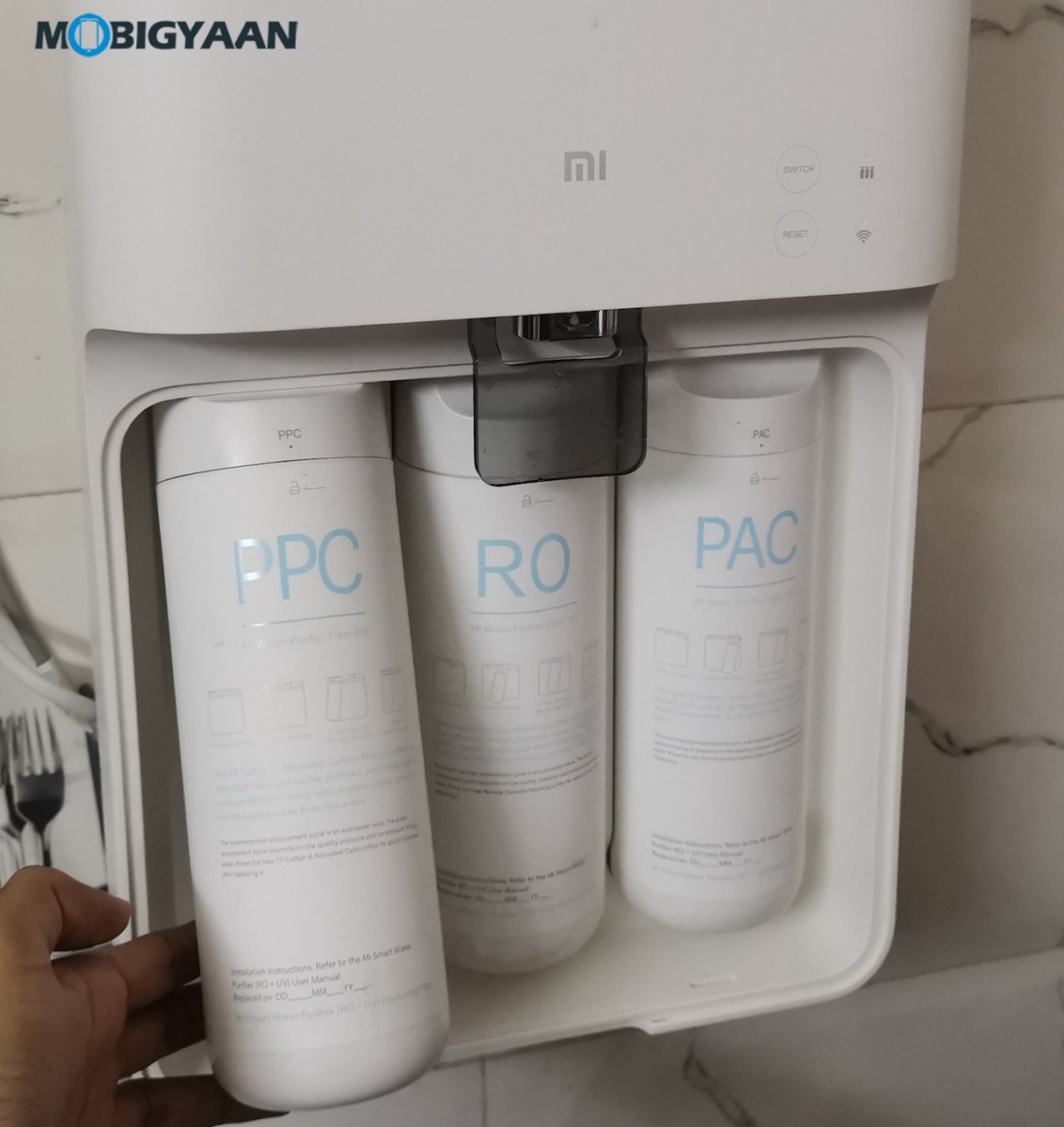 mi water purifier 1200g