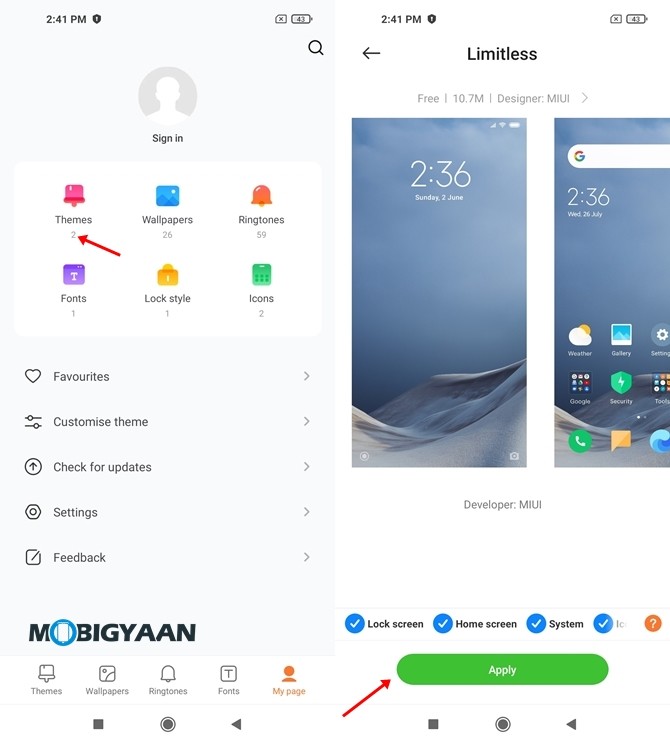 Themes MIUI 12