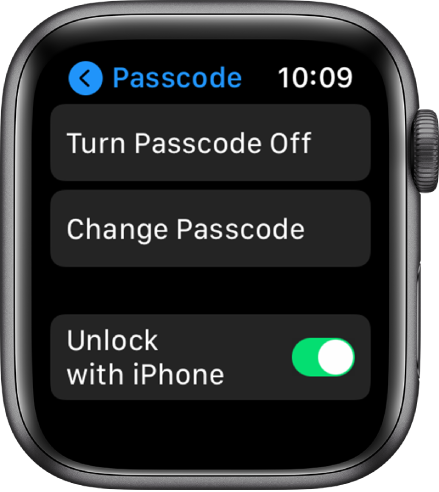 apple watch 6 digit passcode