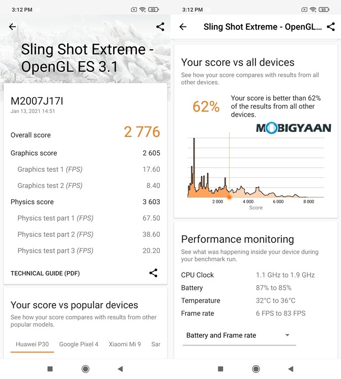 3DMark Mi10i