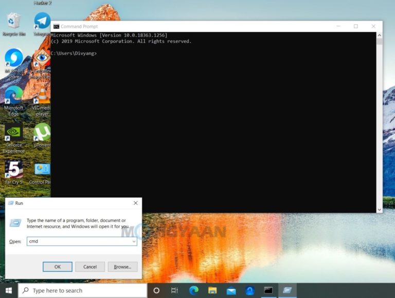How to open windows file explorer using command prompt windows 10 