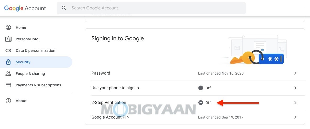 How to remove trusted devices from Google account 2