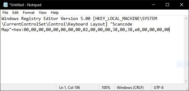 Remap AltGr Key 1