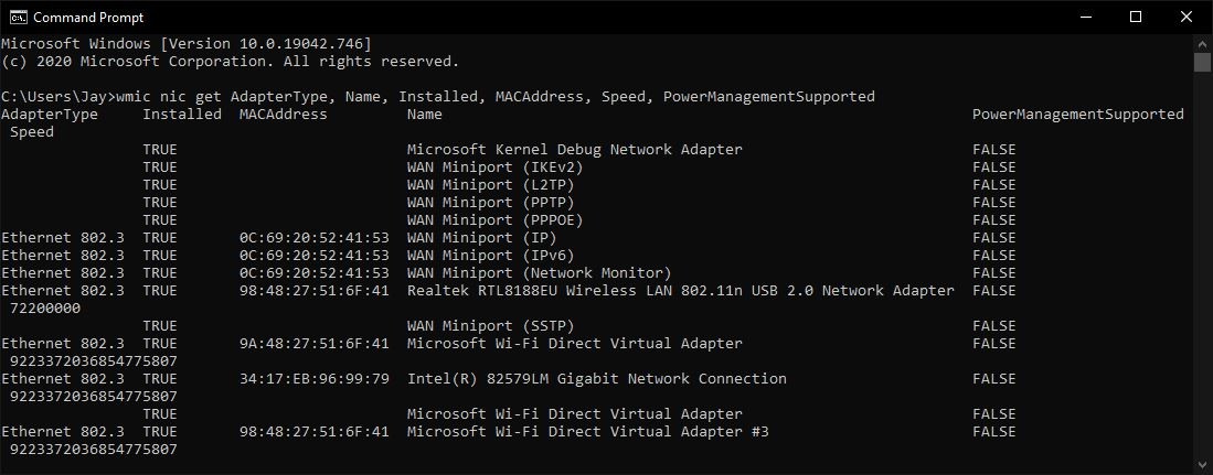 Win 10 Network Info 3