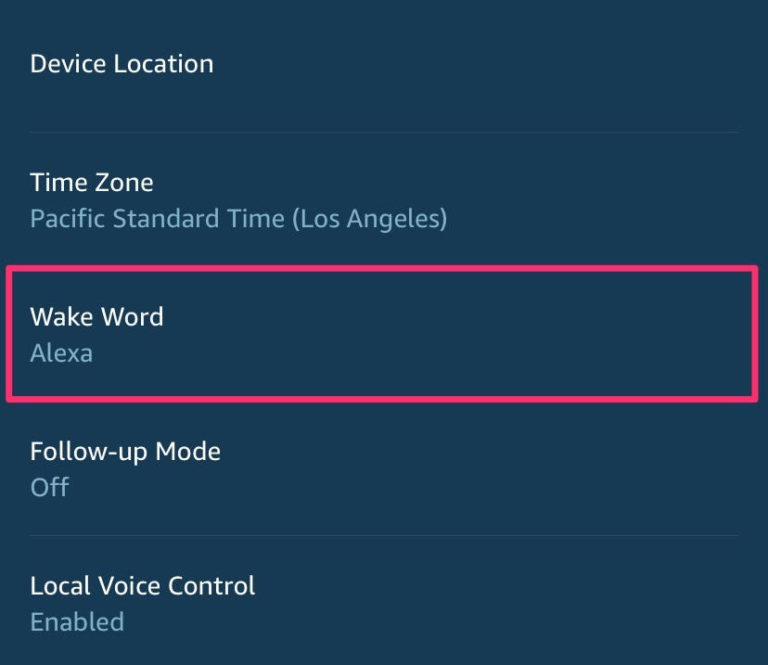 How to change Alexa wake word using your smartphone