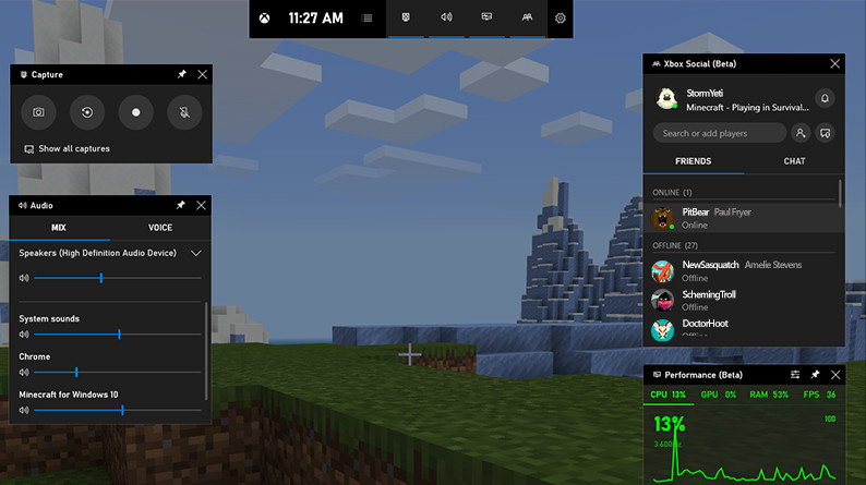 How to use the Windows 10 Xbox Game Bar: Game capture, screenshots