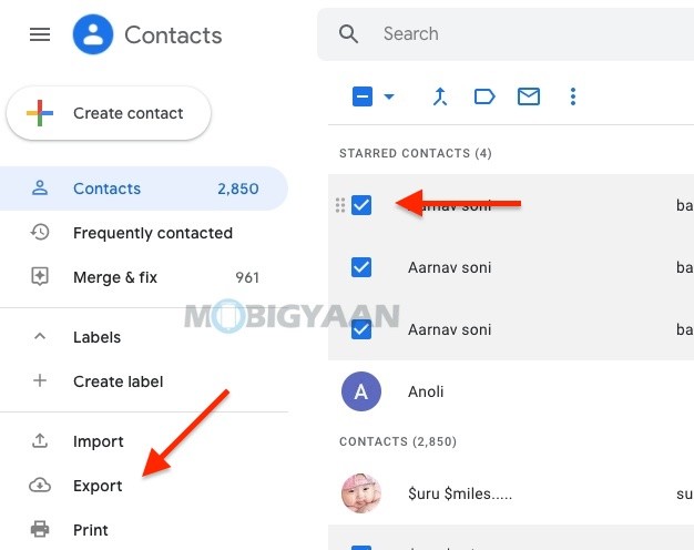 How to export contacts in Gmail on your PC or Mac 3