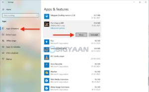 How to move installed apps to another drive in Windows 10
