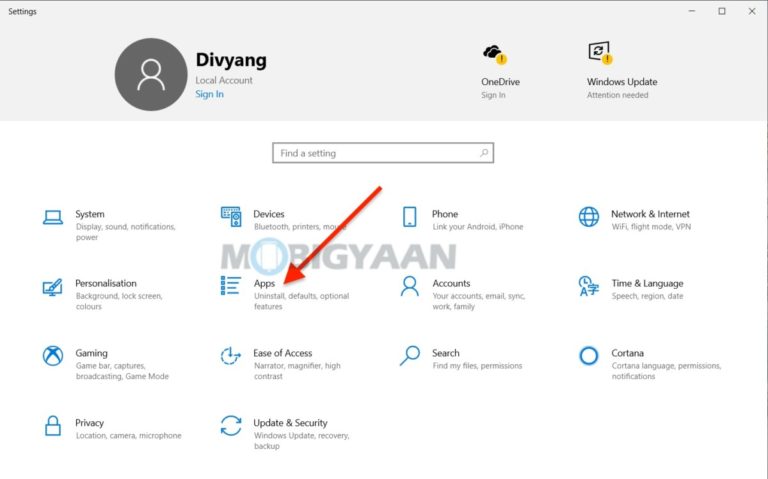 How to move installed apps to another drive in Windows 10