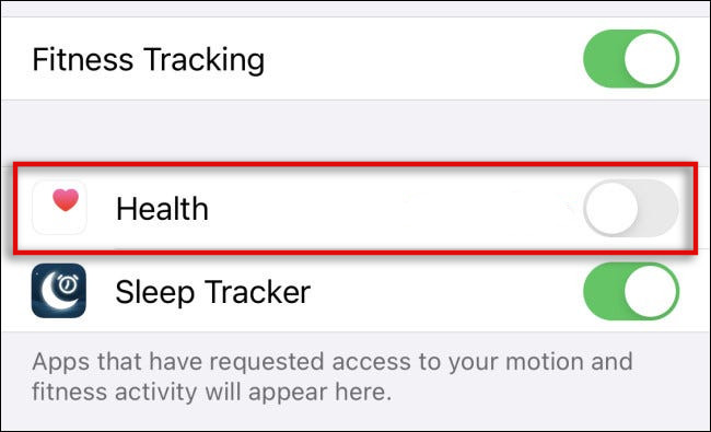 Disable Health App 3