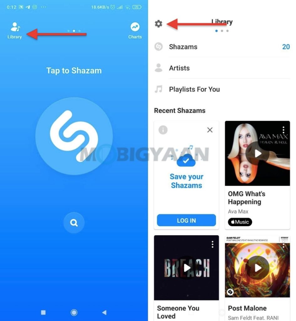 link Apple Music to Shazam