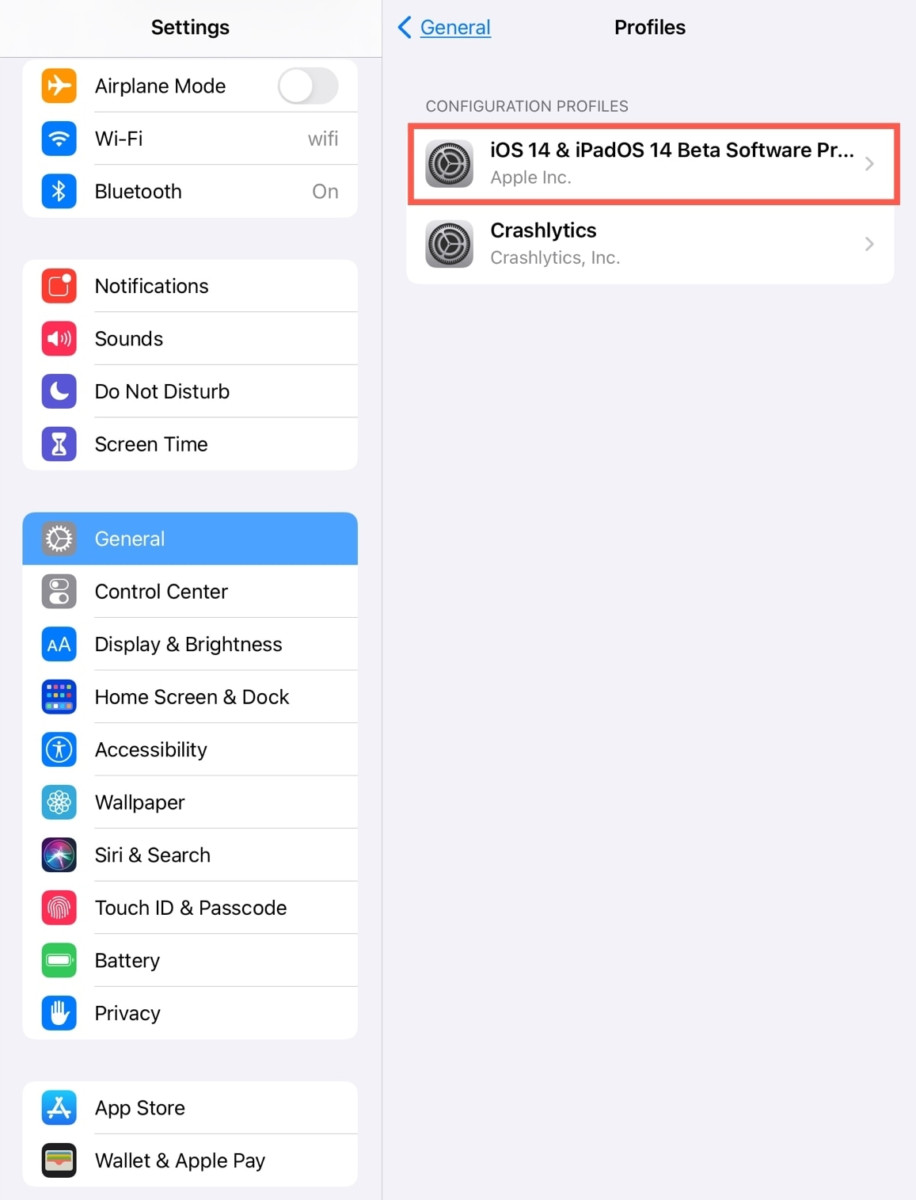 Remove Profile iOS 2