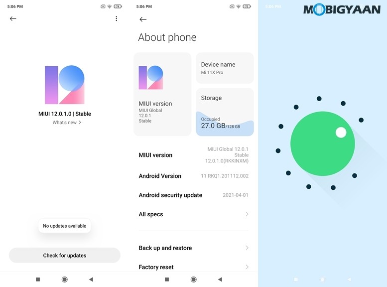 Mi 11X Pro Review 15 Android 11 Mi 11x Pro