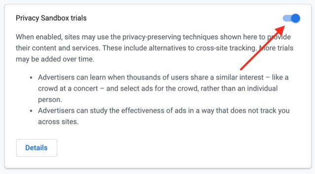 Chrome Privacy Sandbox 2