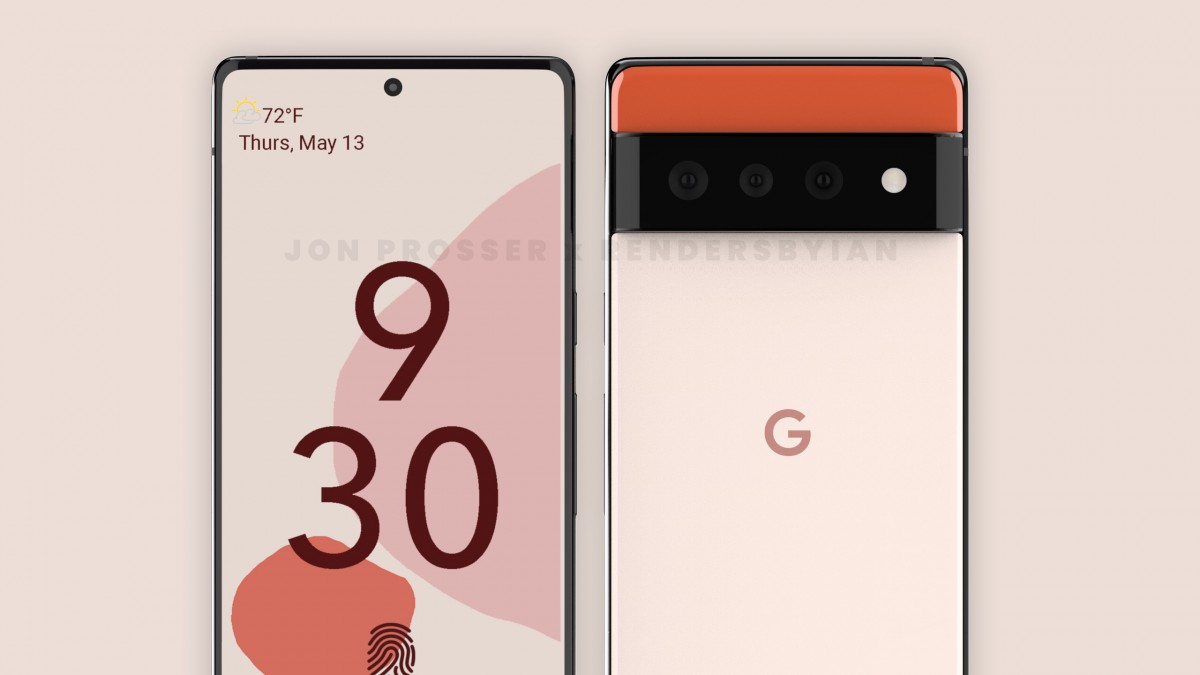 Google Pixel 6 Render Leak