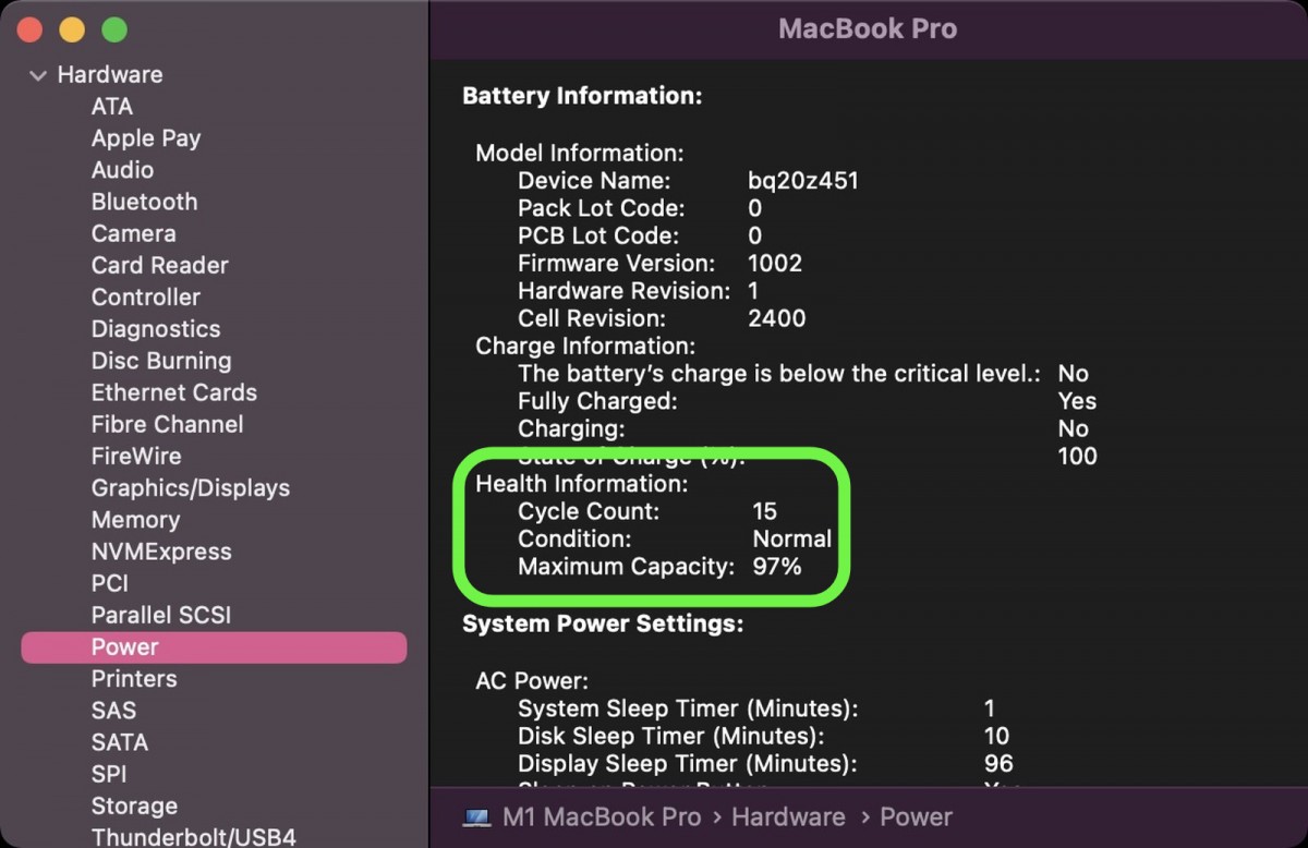 Mac Battery Cycle Count