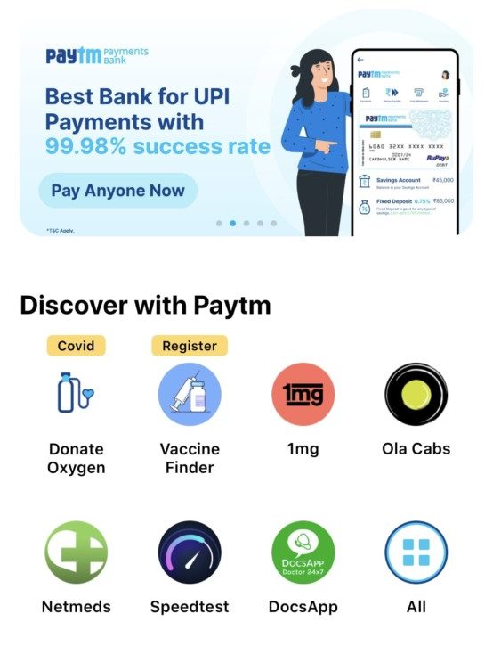 Paytm Vaccine Finder 1 e1620313647442