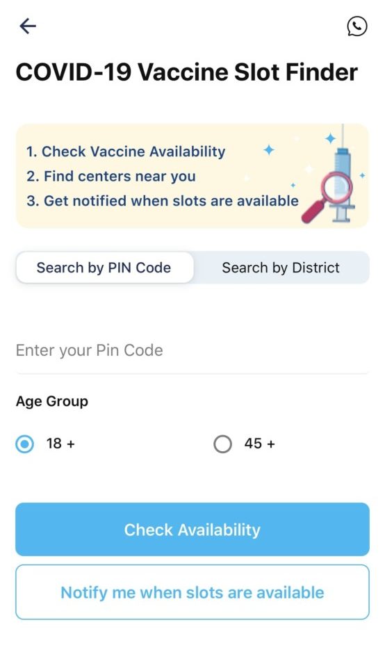 Paytm Vaccine Finder 2 e1620313687878