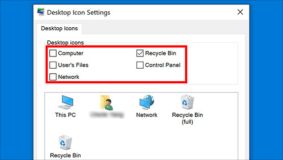 Show Desktop Icon Windows 10