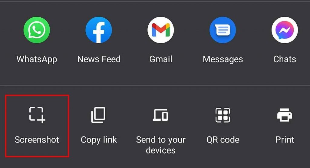 How to take screenshot in Google Chrome on your Android smartphone