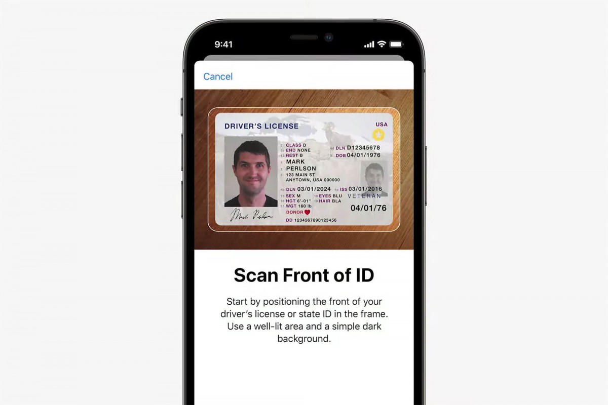 iOS 15 Wallet ID Storage