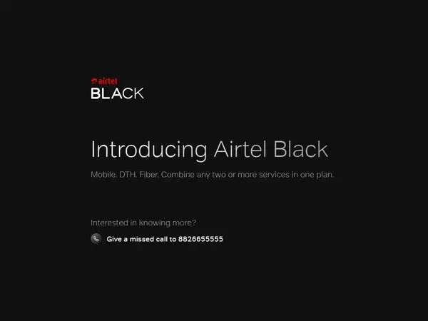 Airtel Black