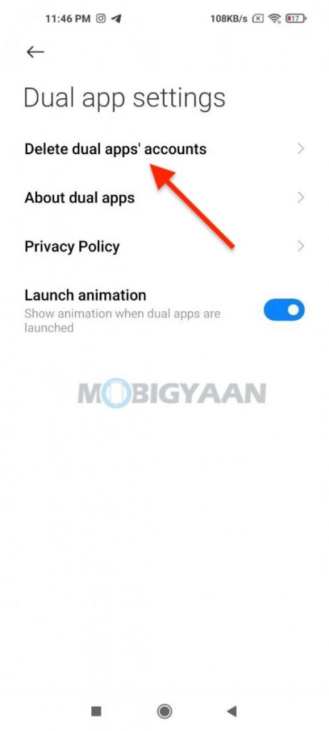 How to clear Dual Apps data on Redmi and Mi Phones MIUI 5 1
