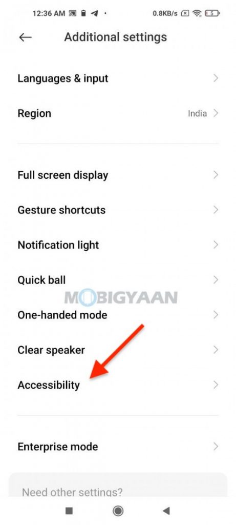 How to remove Green box and disable Talkback on Android smartphone 2 1