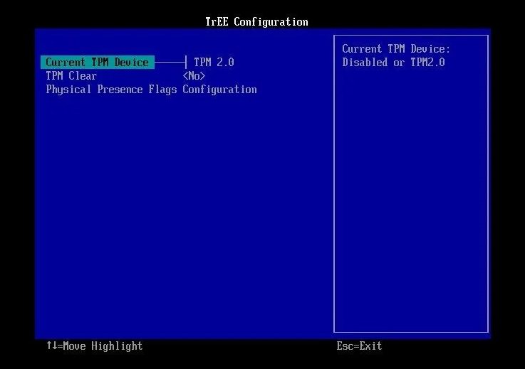 Enable TPM Chip in Windows 10