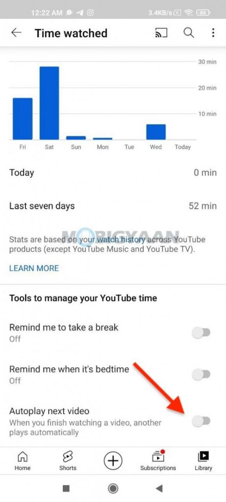 How to quickly stop auto playing videos on YouTube 2 1