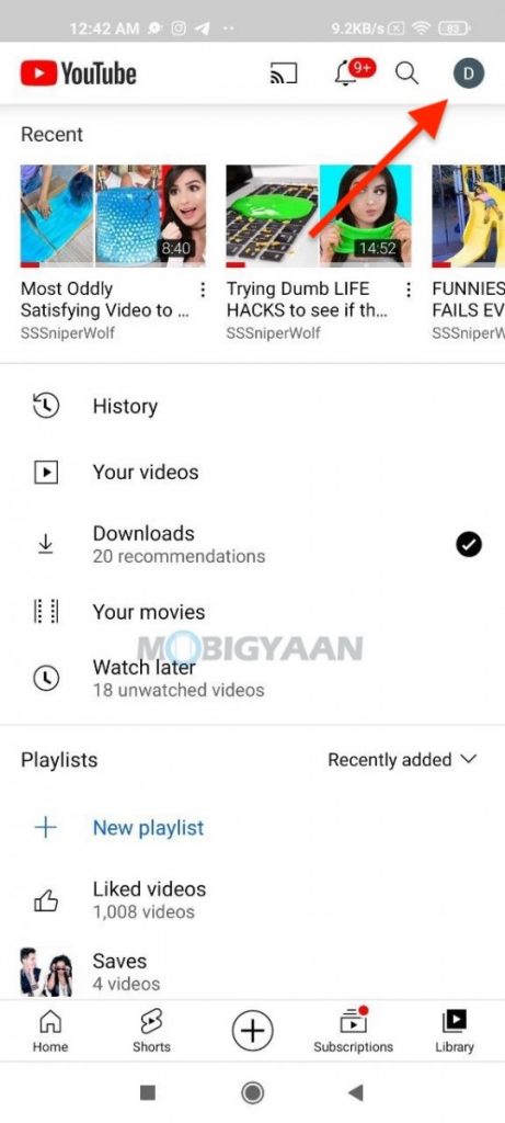 How to quickly stop auto playing videos on YouTube 5 1