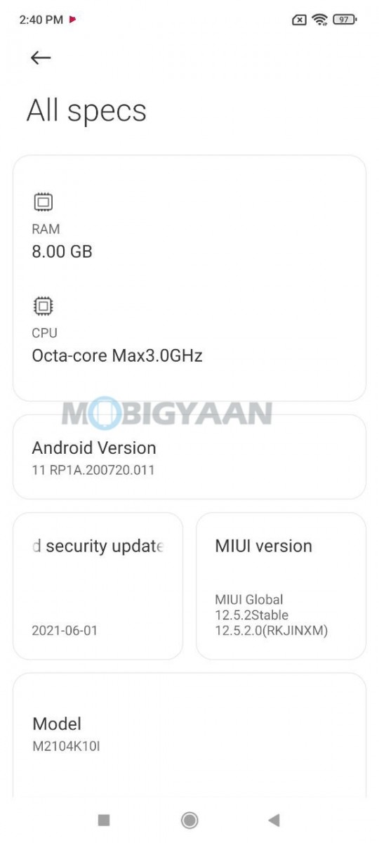 POCO F3 GT Review MIUI 12 Software UI 13