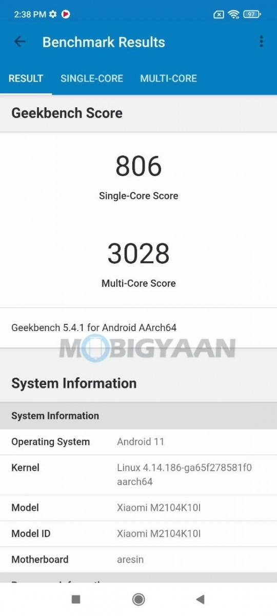 POCO F3 GT Review MIUI 12 Software UI 16