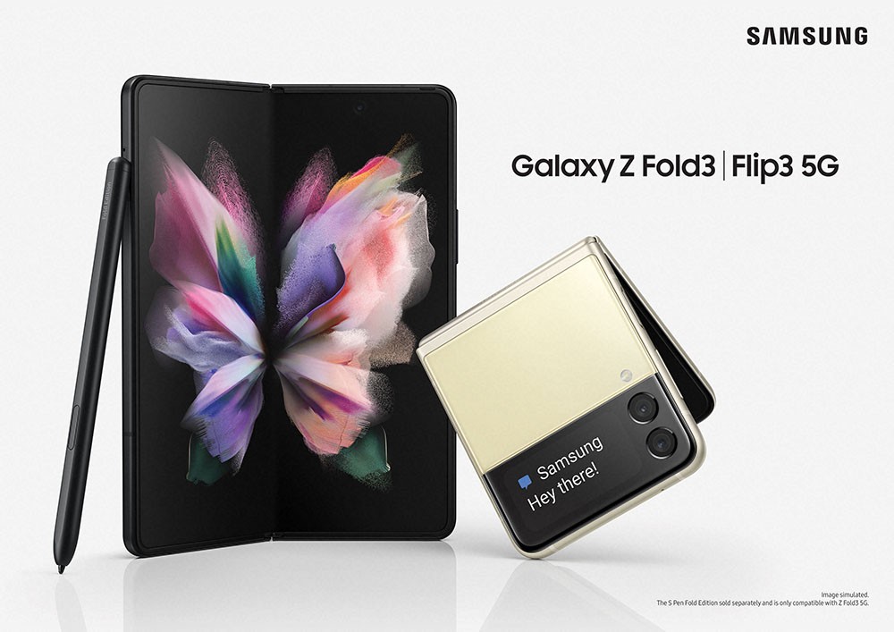 Samsung Galaxy Z Fold3 and Flip3
