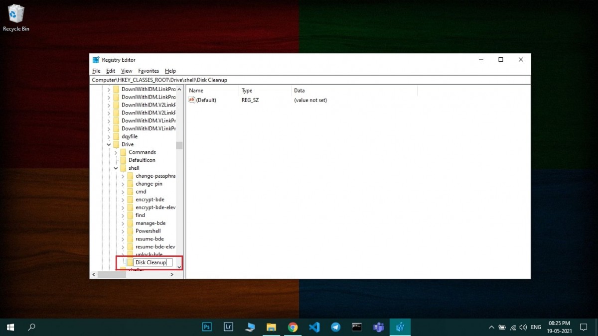 Win 10 Disk Cleanup Context Menu 3