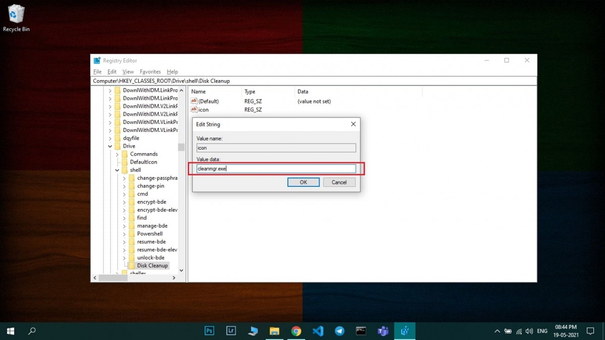 Win 10 Disk Cleanup Context Menu 6