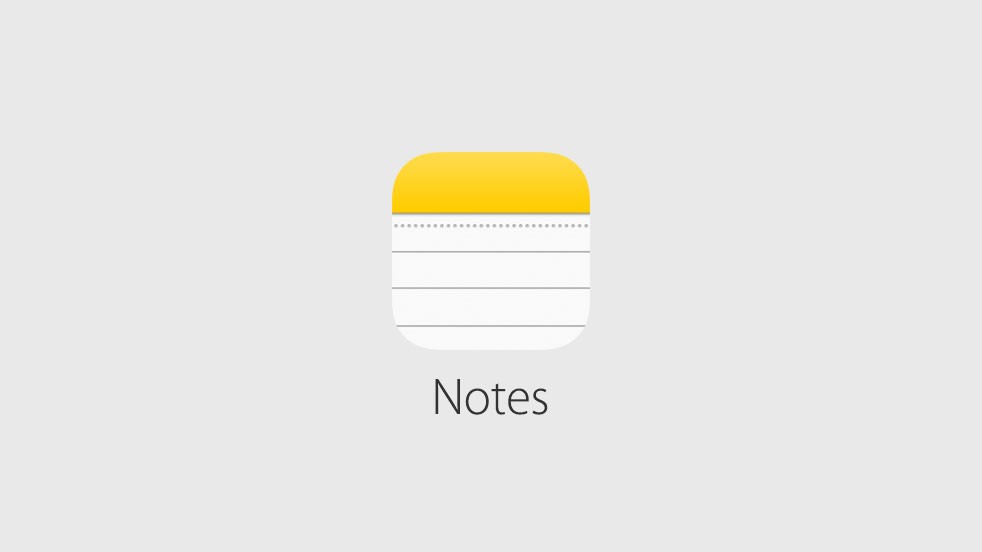 Apple iPhone Notes