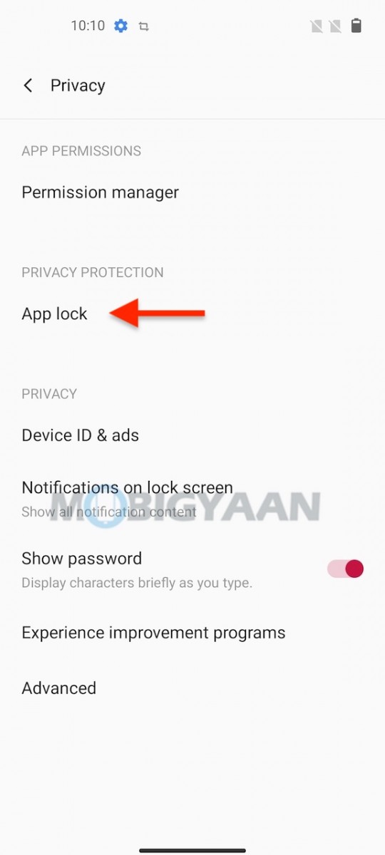 OnePlus Nord CE 5G App Lock Fingerprint 2 2