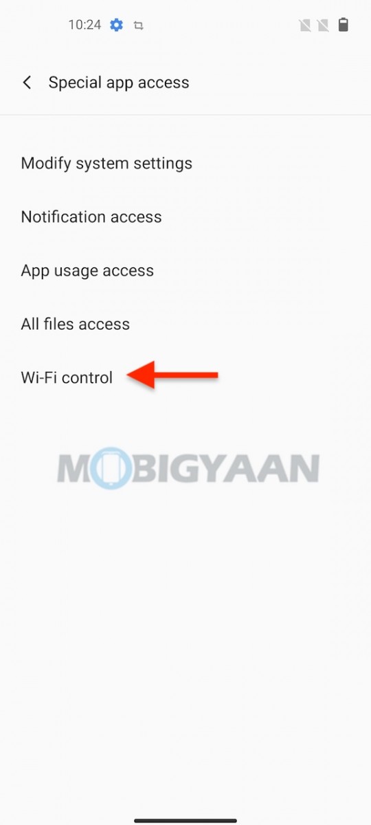 OnePlus Nord CE 5G Control Wi Fi Access For Apps 4
