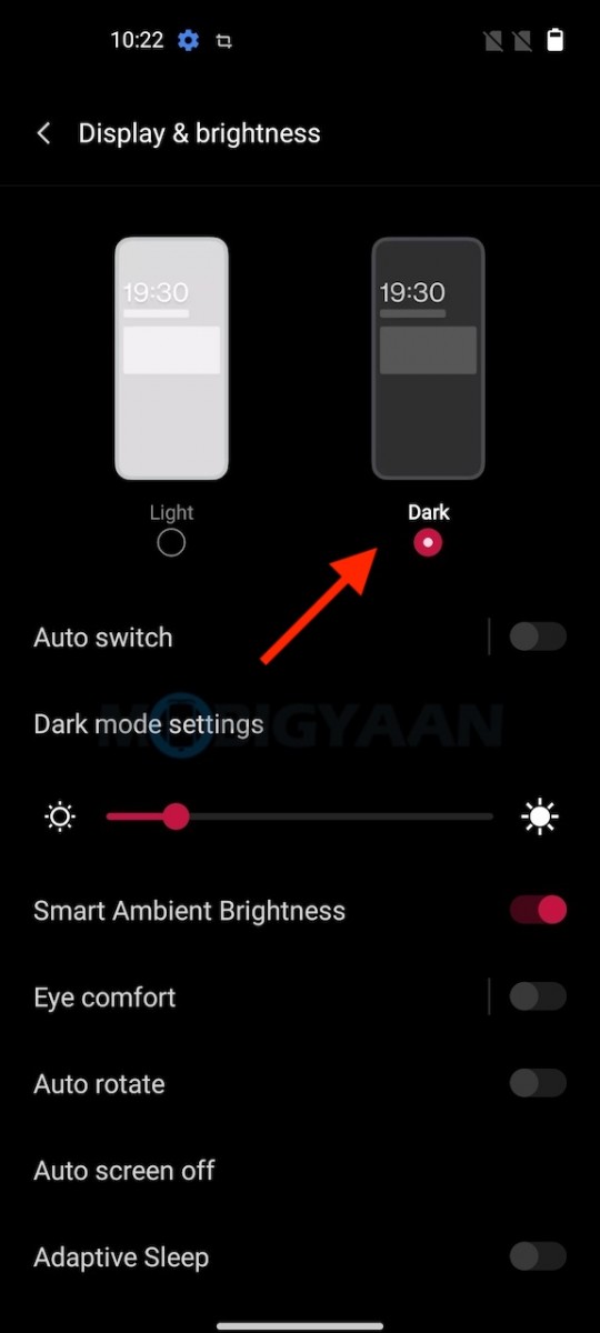 OnePlus Nord CE 5G Dark Mode 1