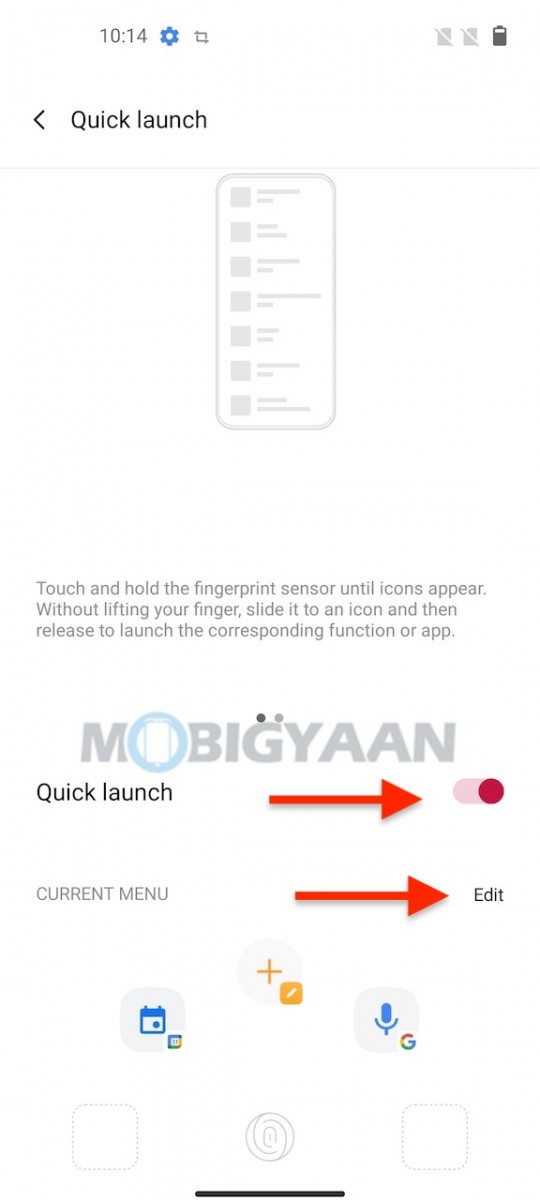 OnePlus Nord CE 5G Launch Apps Fingerprint 4
