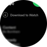 Spotify Song Download WearOS3 2