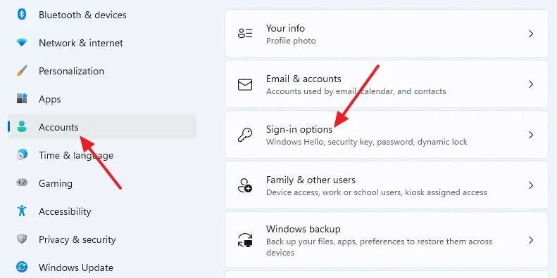 Windows 11 Password Change